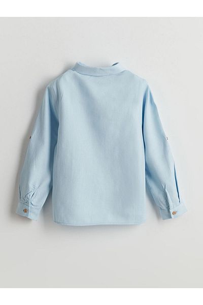 LC Waikiki Long Sleeve Basic Boy's Shirt