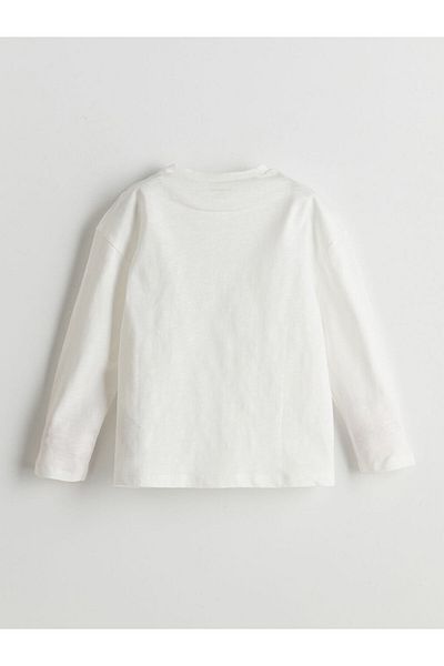 LC Waikiki Crew Neck Printed Baby Boy T-Shirt