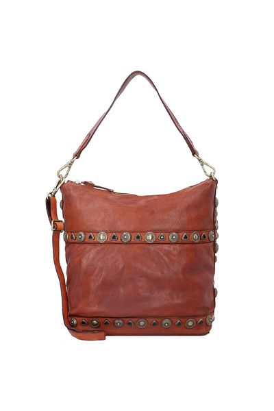 Campomaggi Schultertasche Leder 27 cm