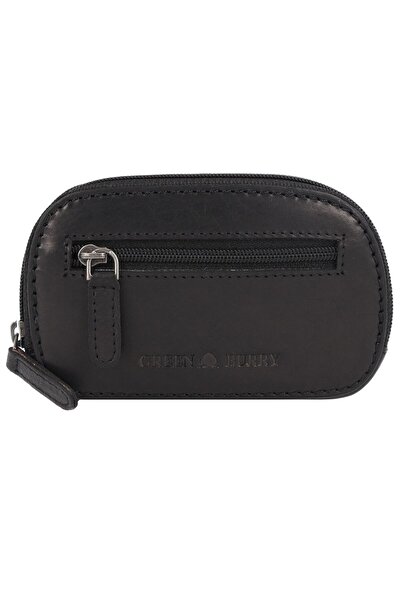 Greenburry Pure Black Schlüsseletui Leder 12 cm