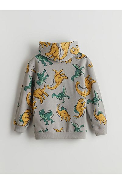 LC Waikiki Hooded Printed Boys' Sweatshirt