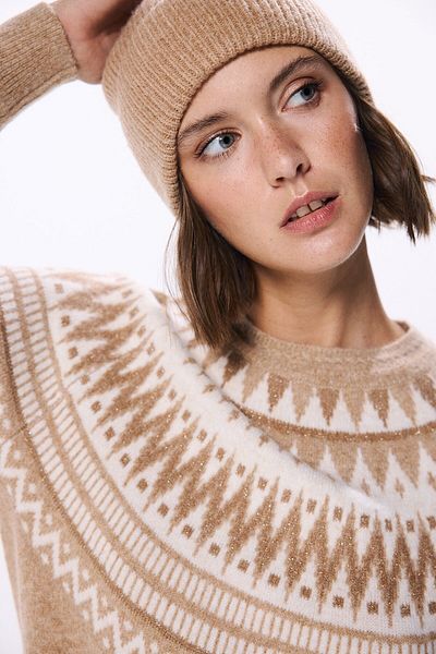 Springfield Jacquard Jacquard Sweater