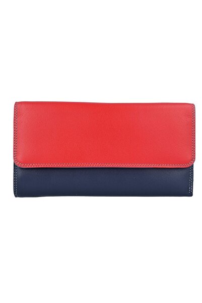 Mywalit Üç Katlı Fermuarlı Cüzdan Geldbörse Leder 17 cm