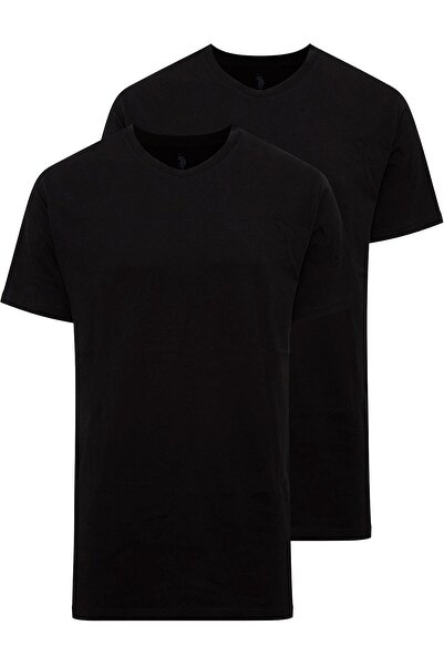 U.S. Polo Assn. Πόλο Ασν των ΗΠΑ. 90002 Ανδρικό μπλουζάκι με στρογγυλή λαιμόκ...