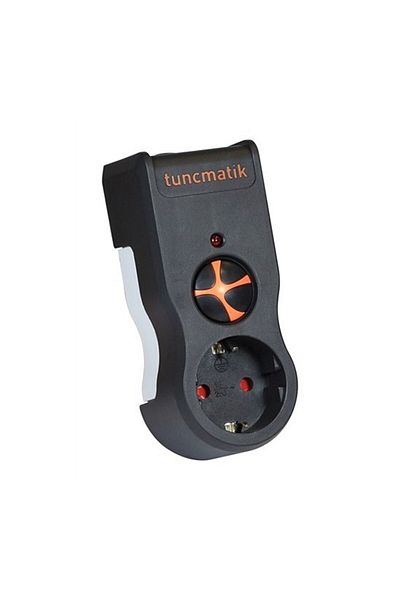 Tunçmatik Powersurge 1 حزمة حماية الطاقة السوداء - 525 جوال (TSK5079)