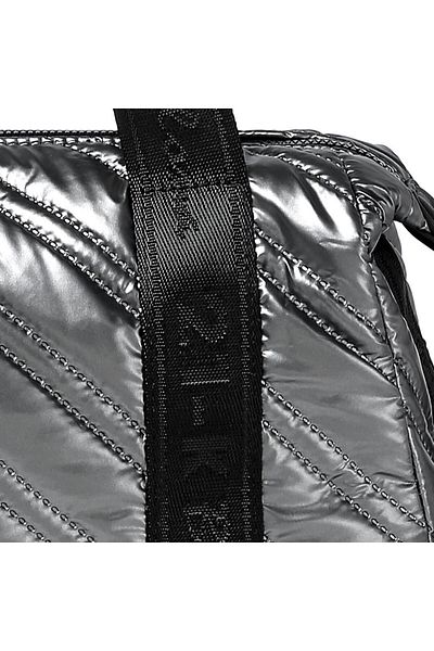 BARCELONA 21K 21K Barcelona Women's Shiny Fabric Hand-Held Shoulder Bag 3255