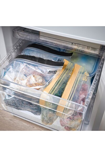 erorex Resealable bag, patterned/black yellow, 1/0.4 l