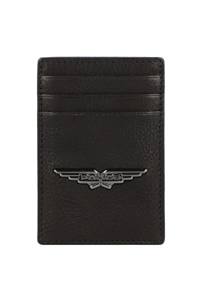 Police PT150-08536 Kredi Kartları Leder 7 cm Geldscheinklammer ile