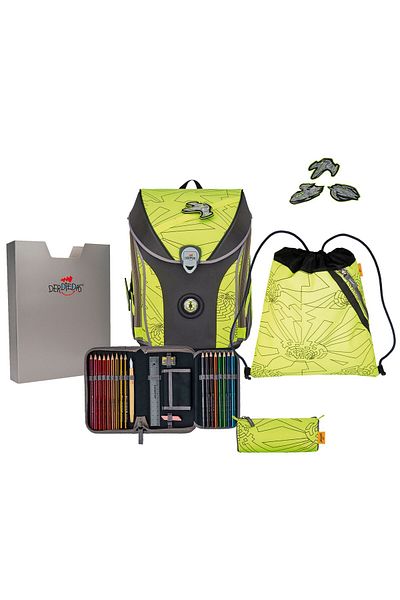 DerDieDas ErgoFlex Max Superflash Schulranzen-Set 5-teilig