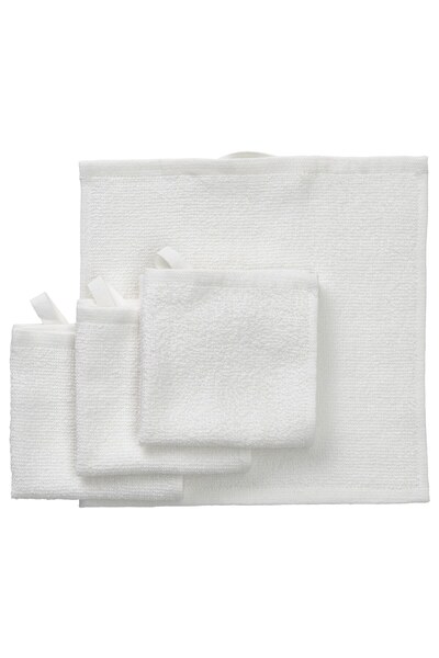 erorex منشفة، بيضاء، 25×25 سم