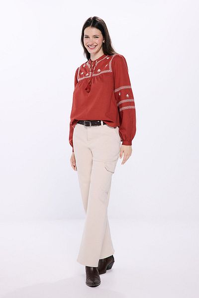 Springfield Cotton Cargo Trousers