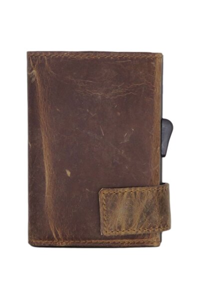 SecWal 1 Kreditkartenetui Geldbörse RFID Leder 9 cm