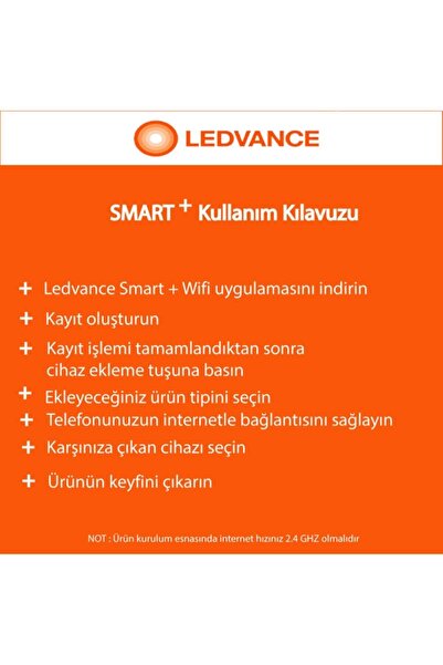 Ledvance Smart Ledvace 8.5W Rgbw 640Lm - 2 Meters Wifi Controlled Led Strip