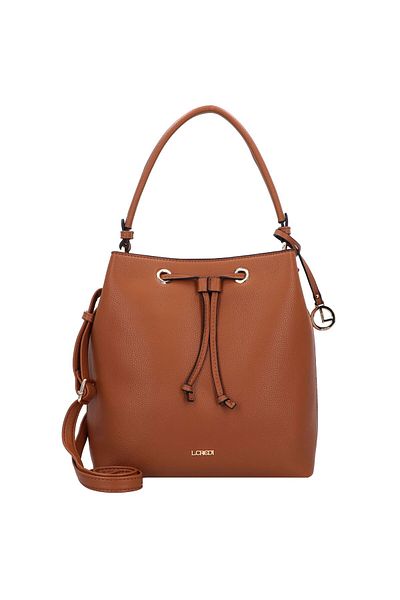 L.CREDI Ebony pouch bag 28 cm