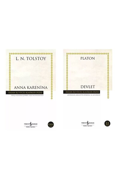 TÜRKİYE İŞ BANKASI KÜLTÜR YAYINLARI Anna Karenina - Lev Nikolayeviç Tolstoy D...