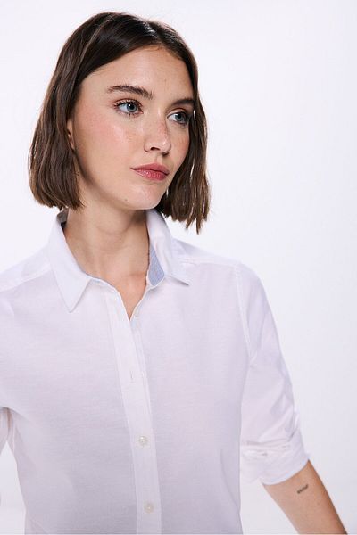 Springfield Semi-fitted Oxford Shirt