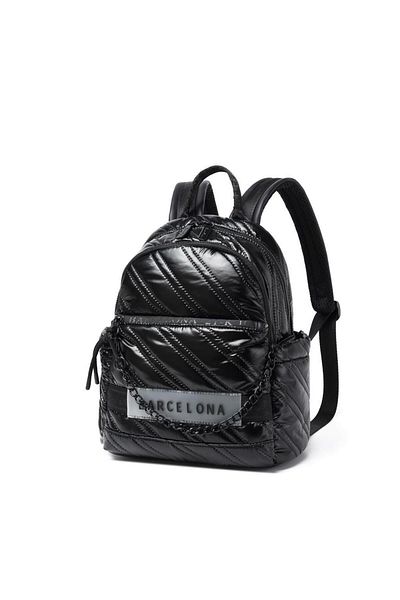 BARCELONA 21K 21K Barcelona Backpack with Shiny Fabric Strap 3258
