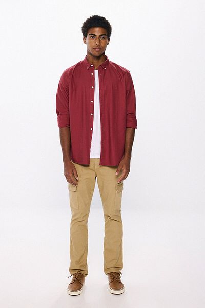 Springfield Slim Fit Washed Cargo Pants