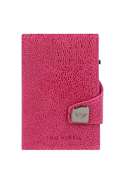 Tru Virtu Click & Slide Kreditkartenetui Geldbörse RFID Leder 6,5 cm