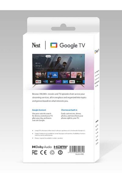 Next الإصدار الجديد من مشغل الوسائط Android Tv Stick 4K المرخص