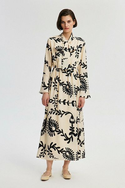 Touché Privé BELLY PLEATED DRESS