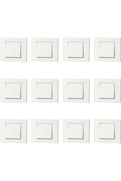 OVİVO مقبس تبديل بإطار أبيض عالي الجودة