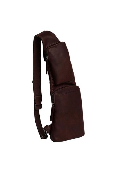 The Chesterfield Brand Wax Pull Up Umhängetasche Leder 17 Cm