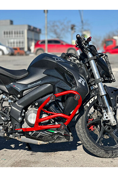 YSN Benelli 125 S Özel Yapım Koruma Demiri 3'li (KIRMIZI)