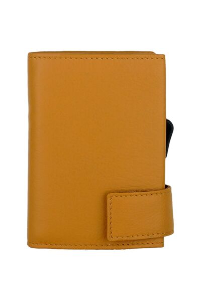 SecWal 1 Kreditkartenetui Geldbörse RFID Leder 9 cm