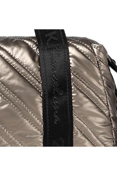 BARCELONA 21K 21K Barcelona Women's Shiny Fabric Hand-Held Shoulder Bag