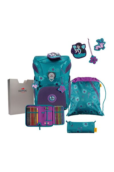 DerDieDas Set de ghiozdane școlare Ergoflex Superflash Easy