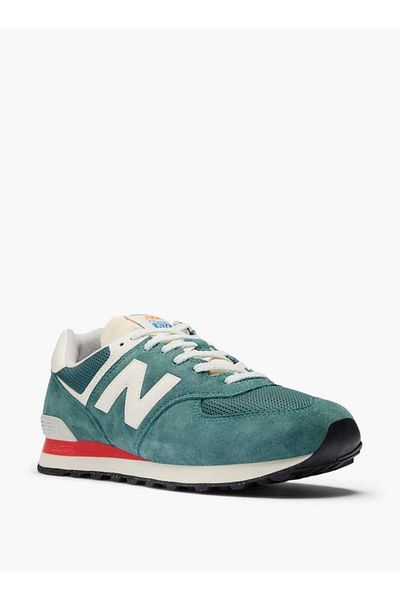 New Balance New Balance Men's Logo Detail Sneakers with Lace-Up Closure - 574