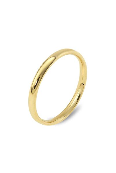 Altınbeyi Klasik Alyans 14 Ayar Altın Oval Dar 2.07 gram