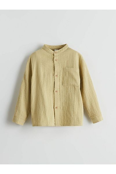 LC Waikiki LCW Kids Judge Collar Basic για αγόρι πουκάμισο