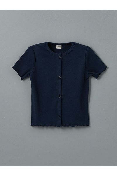 LC Waikiki LCW Kids Crew Neck lány Crop póló és felső