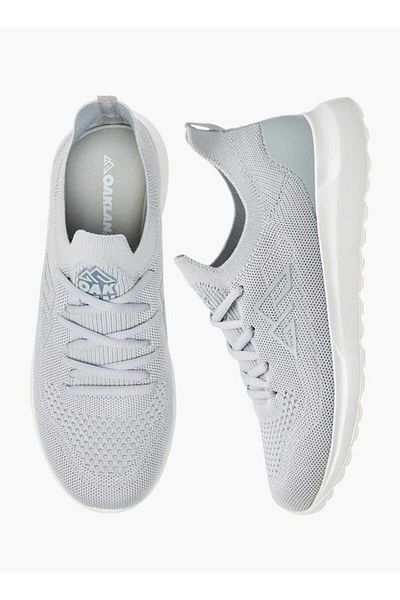 Oaklan by Shoexpress Logo Detail Sports Shoes with Lace-Up Closure