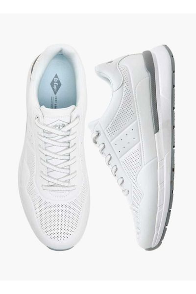 Lee Cooper Men's  Perforated Detail Lace-Up Sneakers