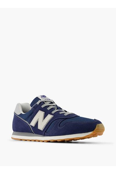 New Balance Men's Panelled Sneakers with Lace-Up Closure - 373