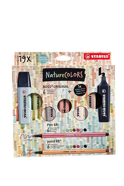 Stabilo Stabilone Nature Colors 19 Colors