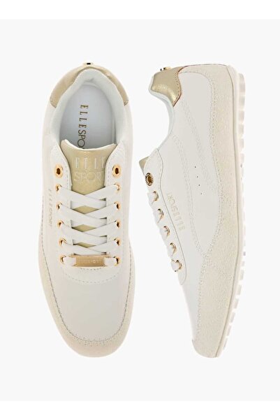 ELLE Women's Panelled Sneakers with Lace-Up Closure