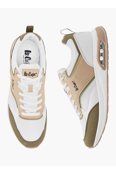 Lee Cooper Men's Panelled Lace-Up Sneakers