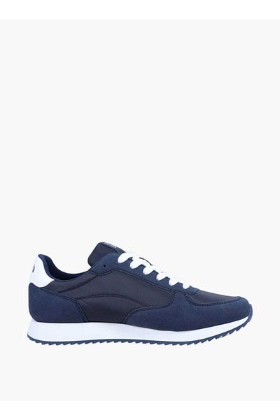GAP Men's Panelled Lace-Up Sneakers