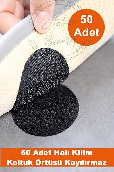 Kitchen Beauty 50 Adet Halı Kilim Koltuk Örtüsü Kaydırmaz Sabitleyici Kendind...
