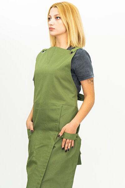 essun Yeşil Su Itici Özellikli Iş Atölye Seramik Resim Torna Barista Garson G...