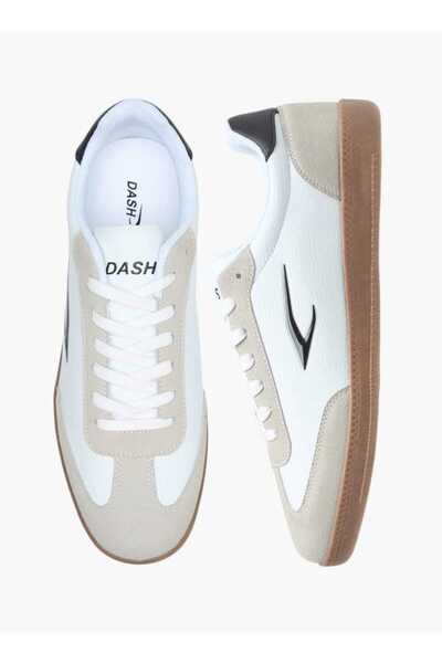 Dash Panelled Sneakers with Lace-Up Closure