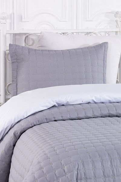 Levanzo Alden Gray Single Bedspread