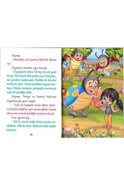 Bilgin Çocuk Yayınları 2. Ve 3. Sınıflar Için Zeynep Ve Uğur Böceği Ile Türkiye'yi Geziyorum Eğlenceli Öğretici Hikaye Seti