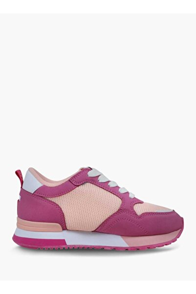 GAP Girls' Colourblock Sneakers with Lace-Up Closure - NEW YORK II