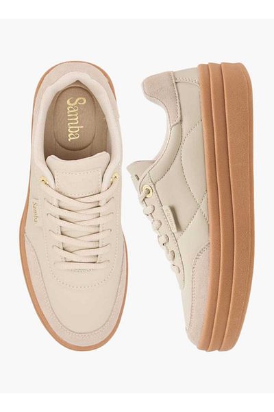 Samba Samba Womens' Panelled Lace-Up Sneakers