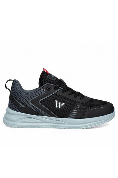 MAGG POINT 4973 Black Light Comfortable Orthopedic Large Size Men's Sports Shoes